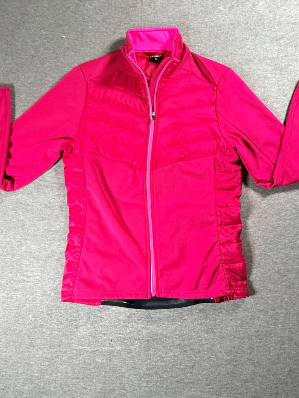 Crane Women’s Pink Winter Cycling Jacket Size 42